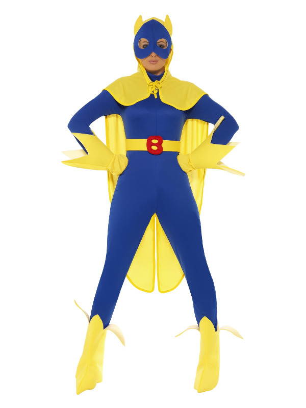 Bananaman Female Costume, Blue