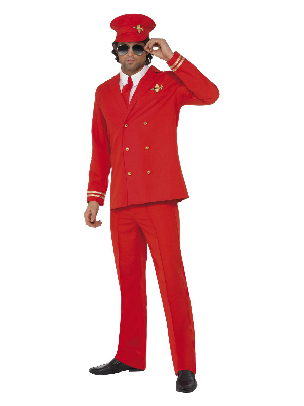 High Flyer Costume, Red