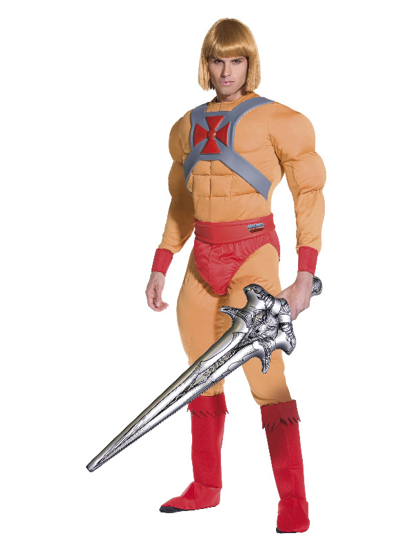 He-Man/Prince Adam Muscle Costume, Beige