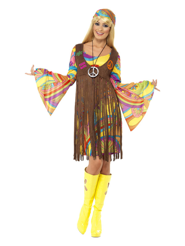 1960s Groovy Lady, Brown