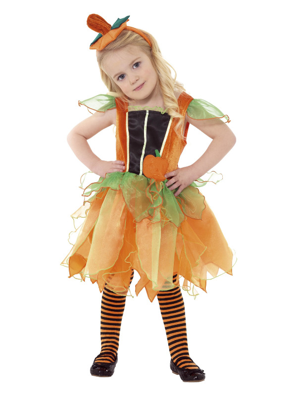 Pumpkin Fairy Costume, Orange