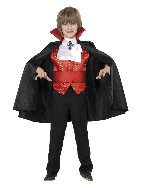 Dracula Boy Costume, Black