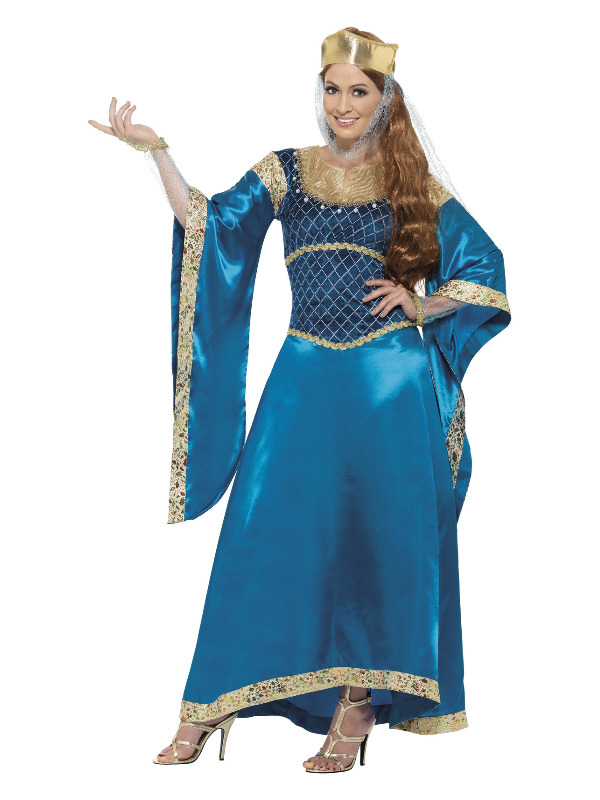 Tales of Old England Maid Marion Costume, Blue