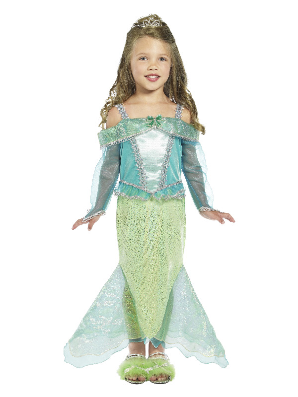 Mermaid Princess Costume, Green