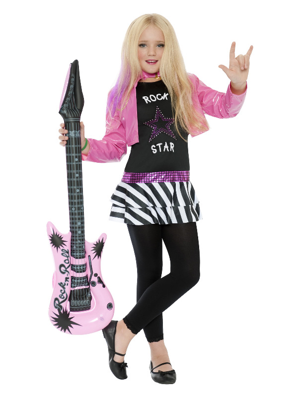 Rockstar Glam Costume, Black