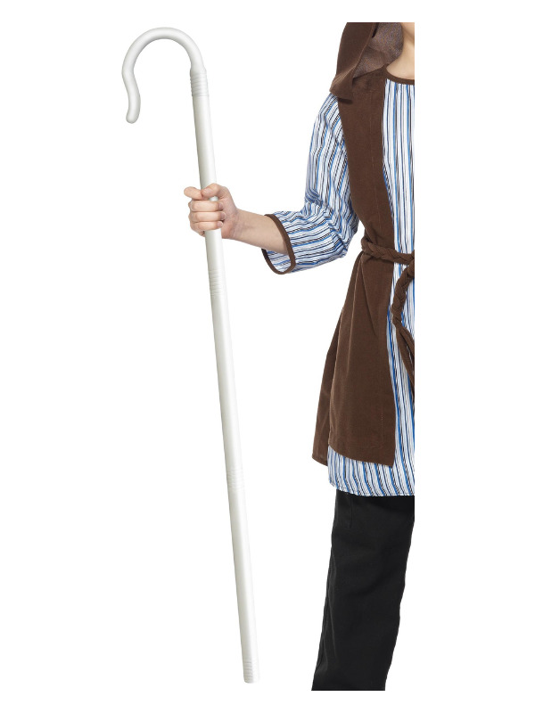 Shepherds Extendable Staff, White, 150cm/59in