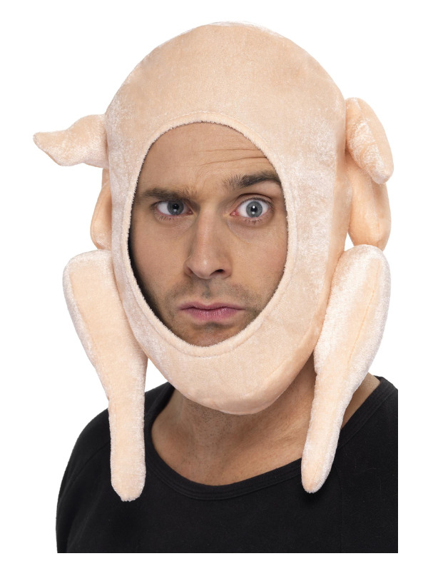 Stuffed Turkey Hat, Pink