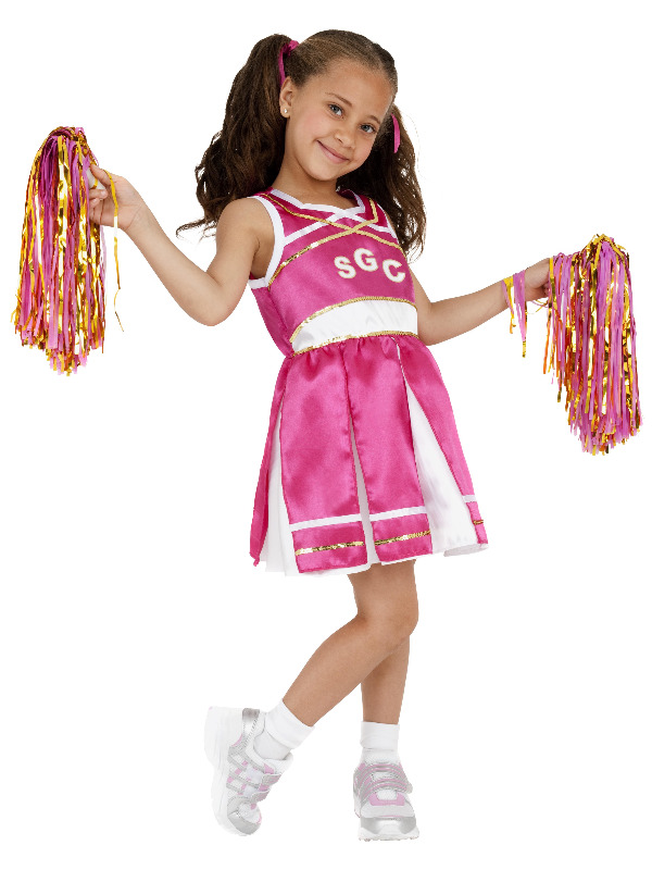 Cheerleader Costume, Child, Pink