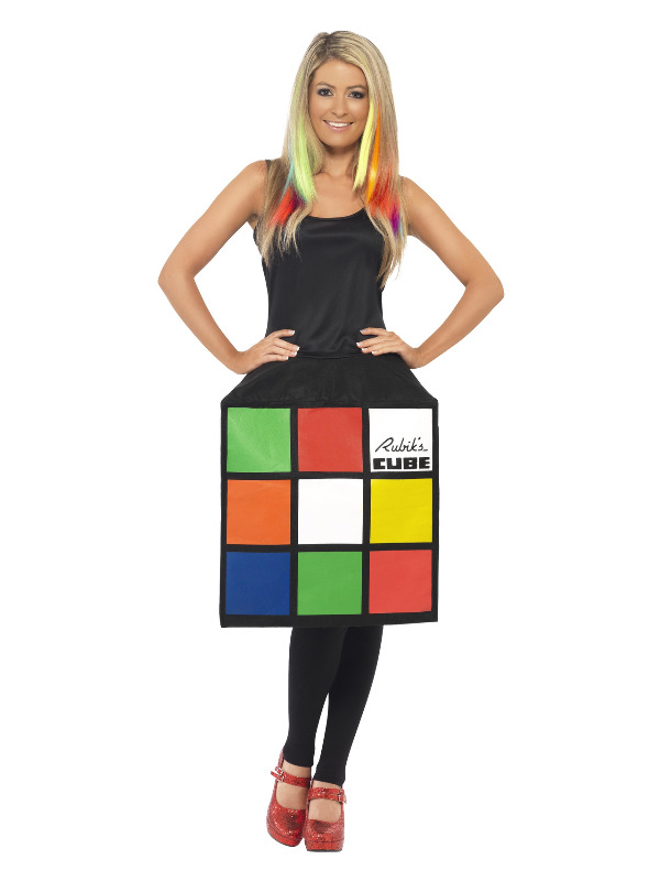 Rubik's Cube Costume, Multi-Coloured