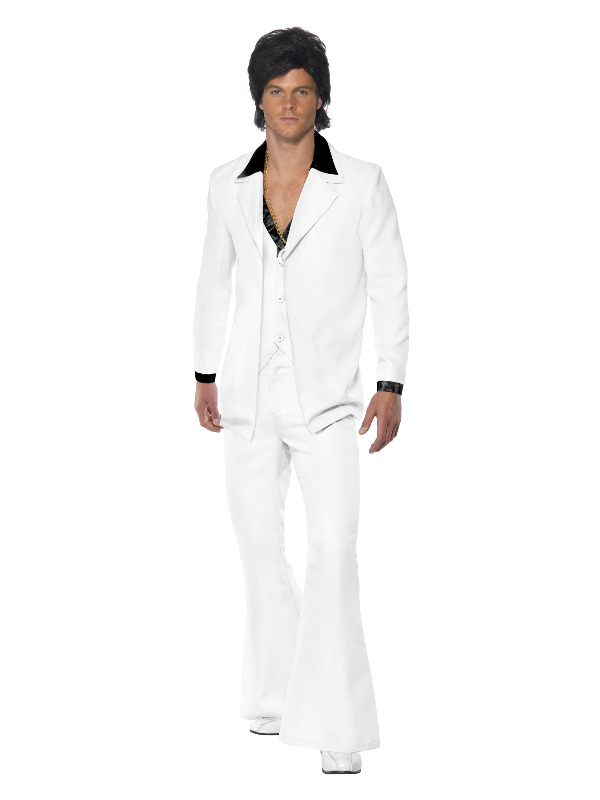 1970s Suit Costume, White