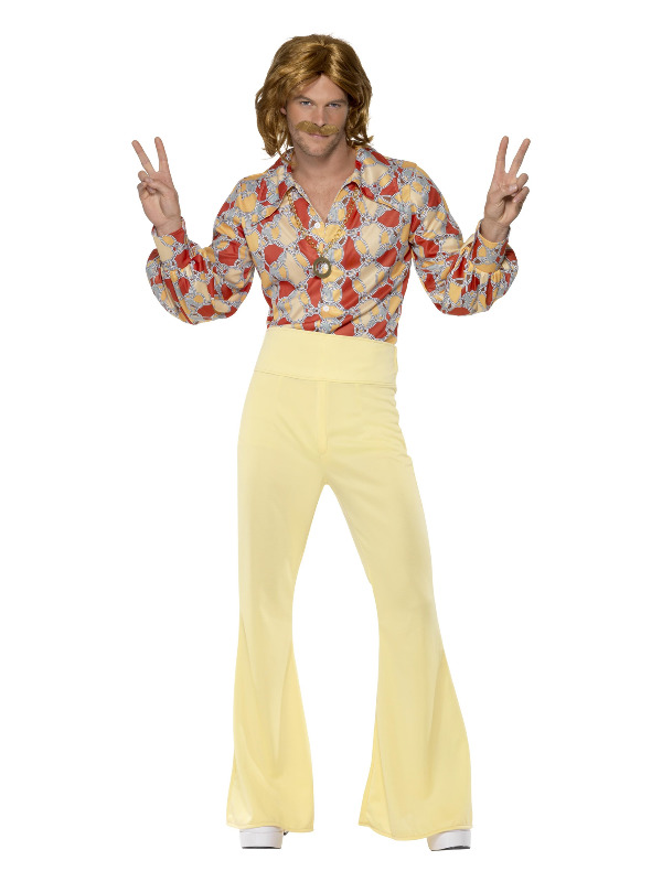 1960s Groovy Guy Costume, Patterned