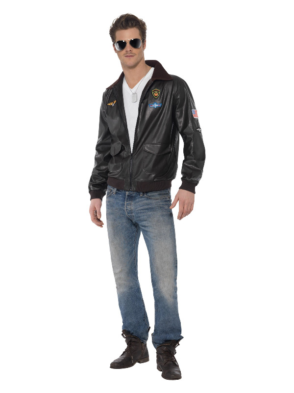 Top Gun Bomber Jacket, Brown