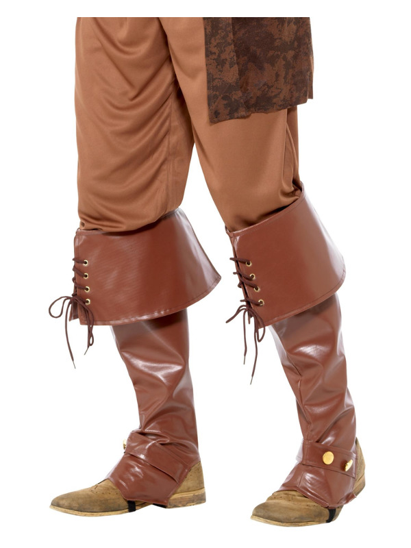 Deluxe Pirate Bootcovers, Brown