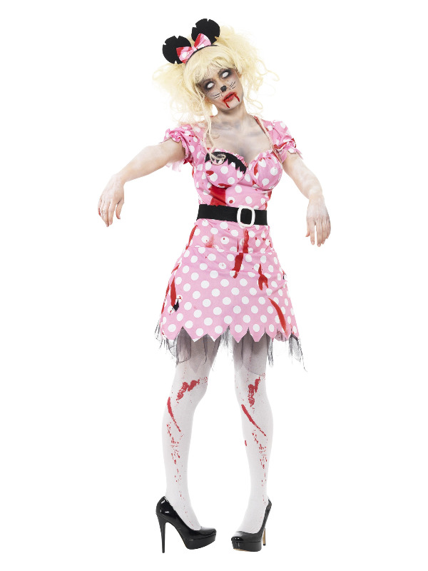 Zombie Rodent Costume, Pink