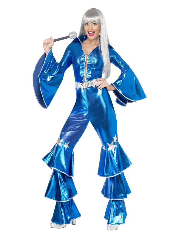 1970s Dancing Dream Costume, Blue
