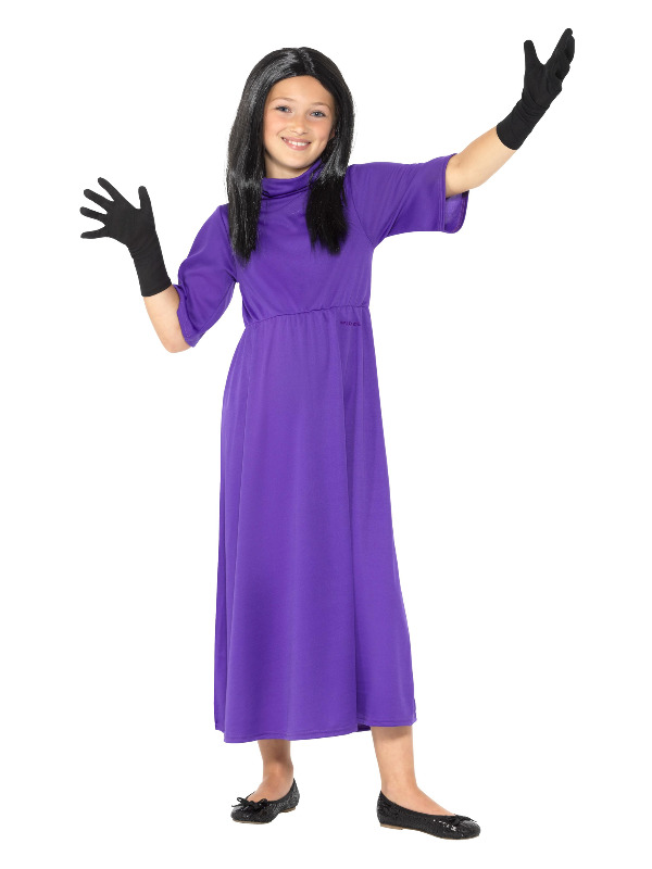 Roald Dahl Deluxe The Witches Costume, Purple