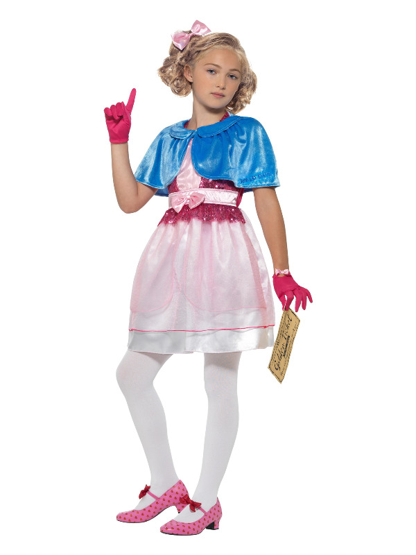 Roald Dahl Deluxe Veruca Salt Costume, Pink