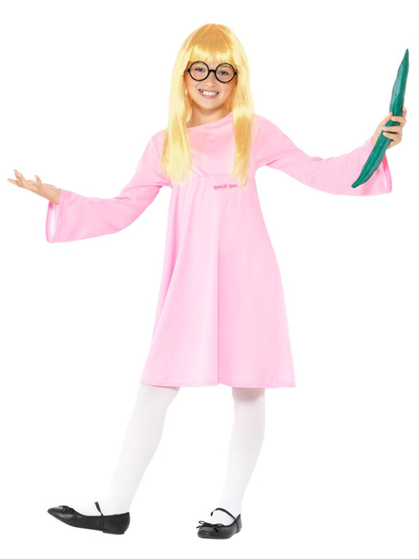 Roald Dahl Deluxe Sophie Costume, Pink