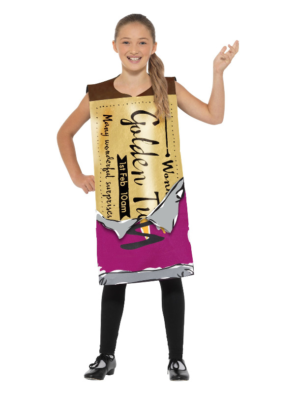 Roald Dahl Winning Wonka Bar Costume, Purple