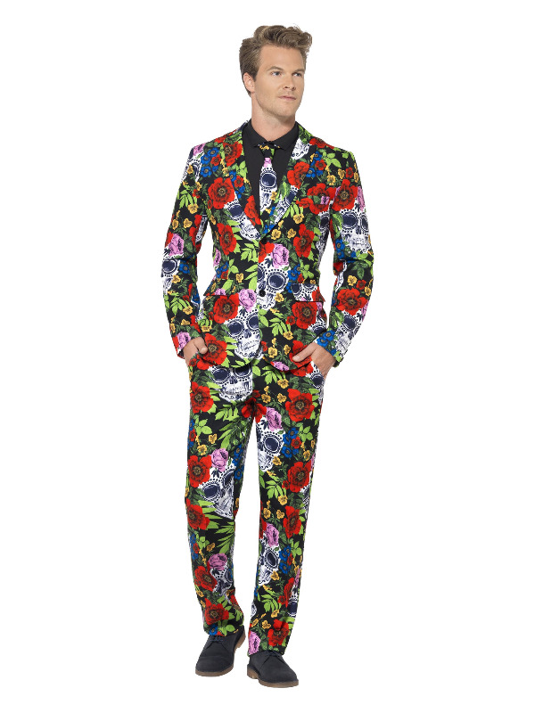 Day of the Dead Suit, Multi-Coloured