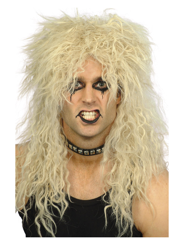 Hard Rocker Wig, Blonde, Long Tousled