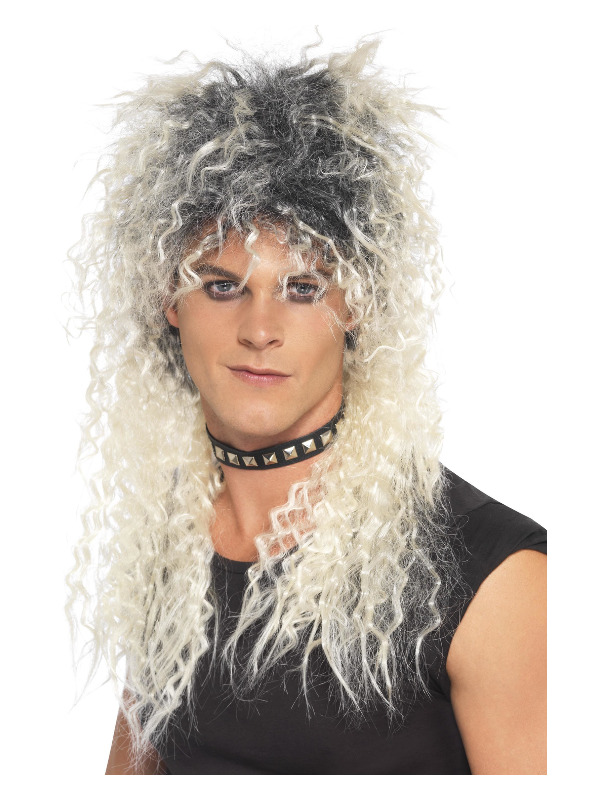 Hard Rocker Wig, Blonde, Long Tousled