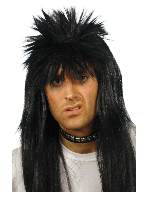Punky Wig, Black, Long