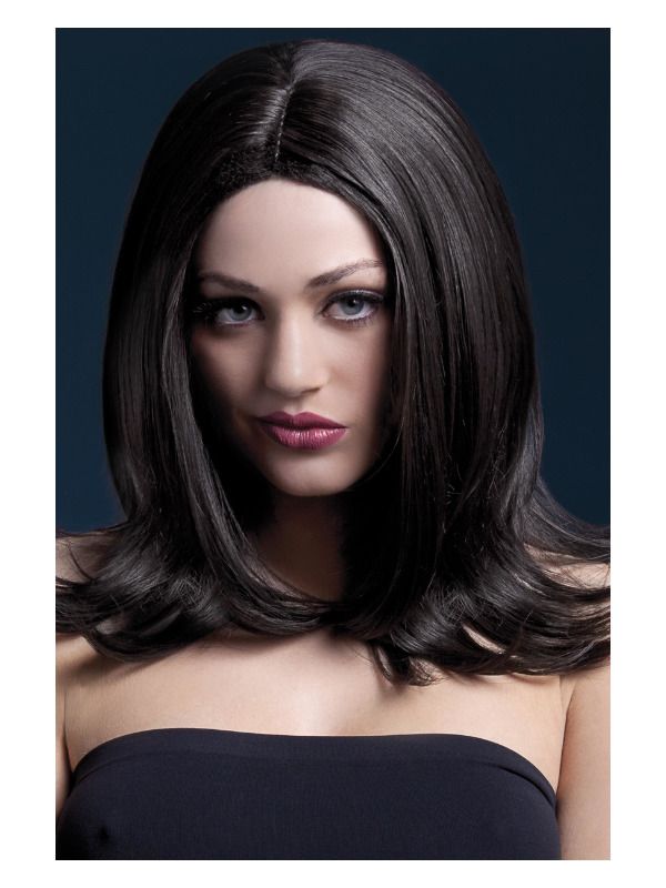 Fever Sophia Wig, Brown, Long Layered with Centre Parting, 17inch/43cm