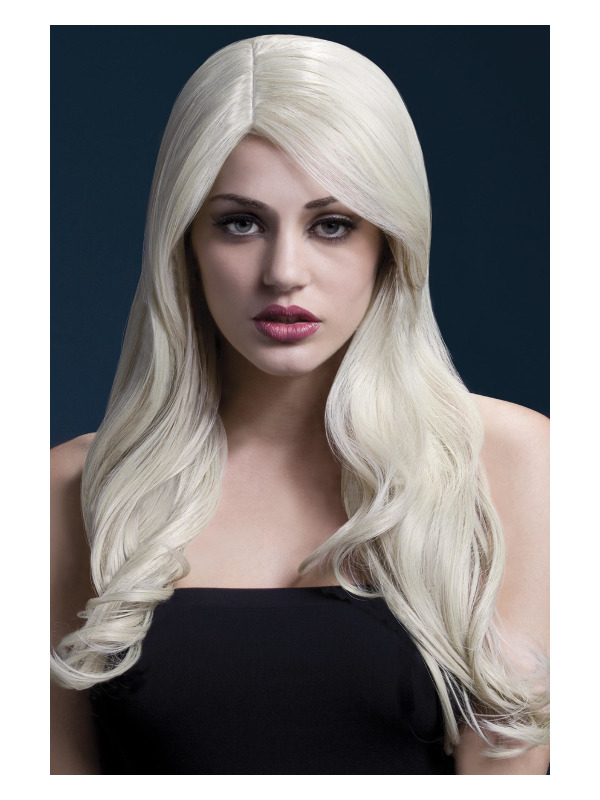 Fever Nicole Wig, Blonde, Soft Wave with Side Parting, 66cm / 26in