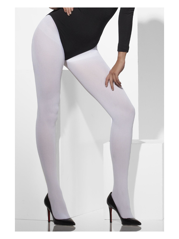 Opaque Tights, White