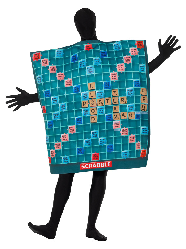 Scrabble Board Costume, Green