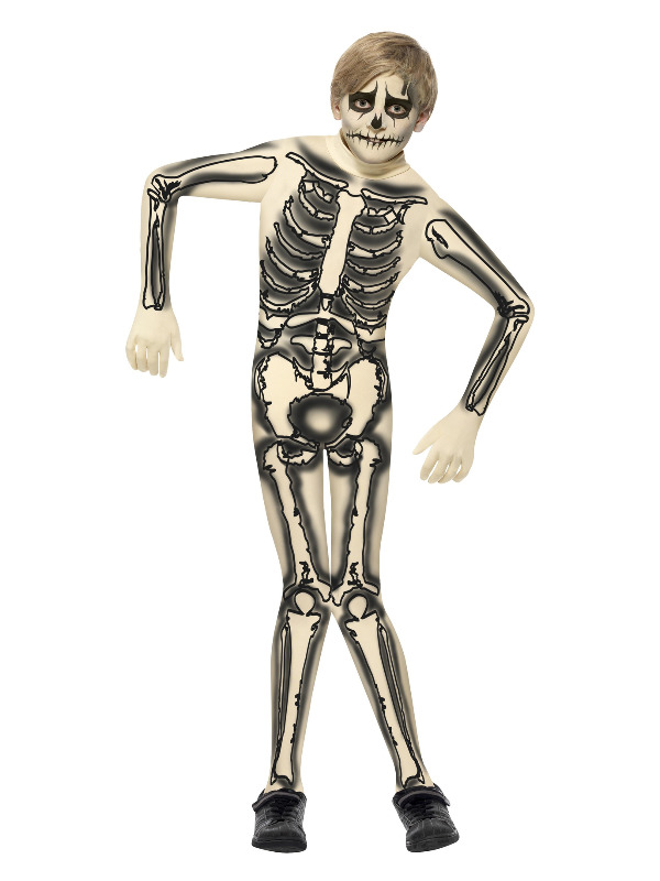 Skeleton Second Skin Costume, Nude