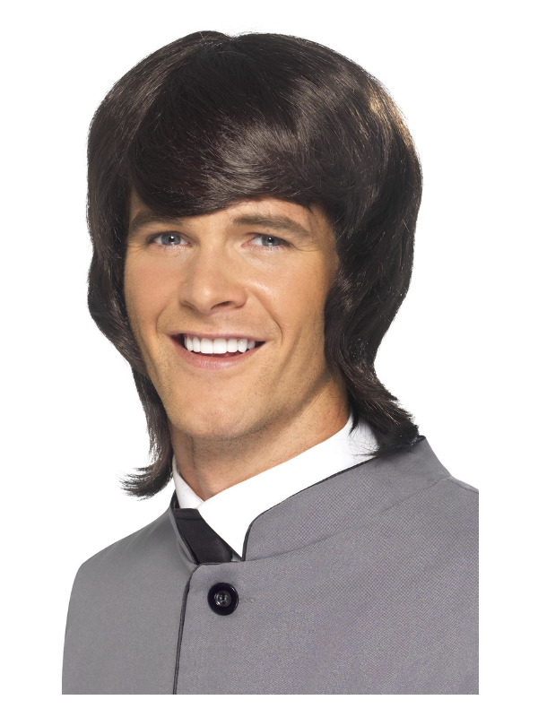 '60s Male Mod Wig, Brown