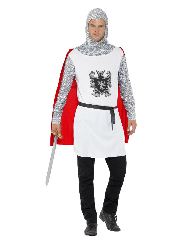 Knight Costume, Economy, White