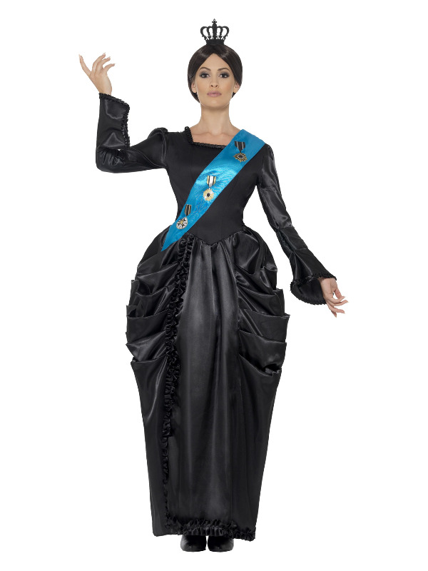 Deluxe Queen Victoria Costume, Black