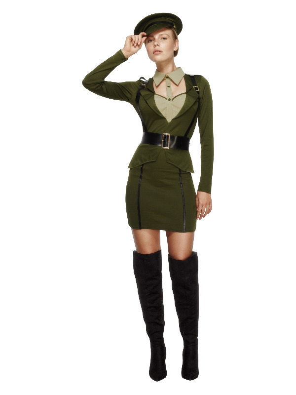 Fever Captain Costume, Khaki