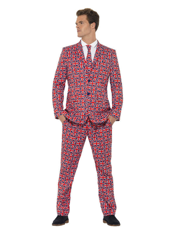 Union Jack Suit, Red