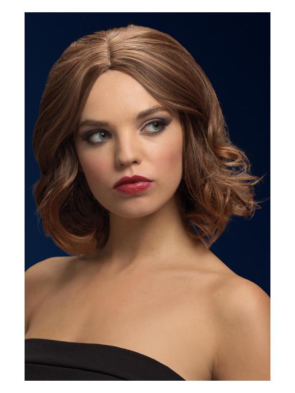 Fever Olivia Wig, Light Brown, Soft Wave Bob, 13inch/ 33cm