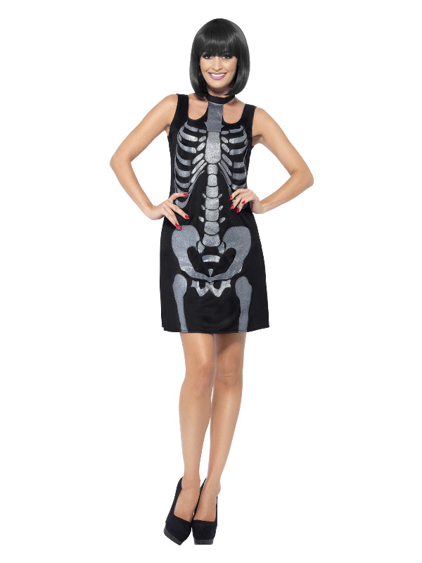 Skeleton Costume, Black