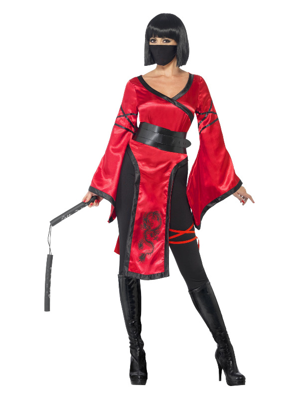 Shadow Warrior Costume, Red