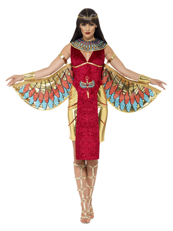 Egyptian Goddess Costume, Red