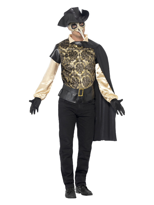 Plague Doctor Costume, Black