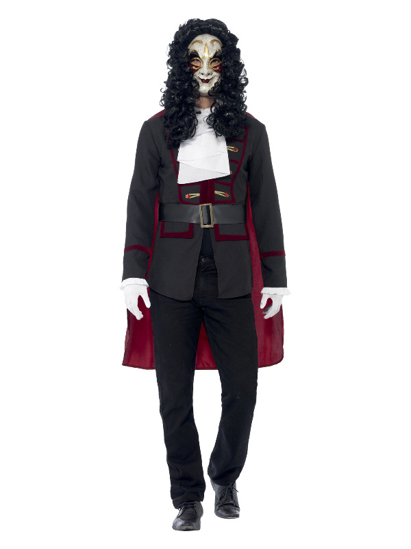 Venetian Highwayman Costume, Black