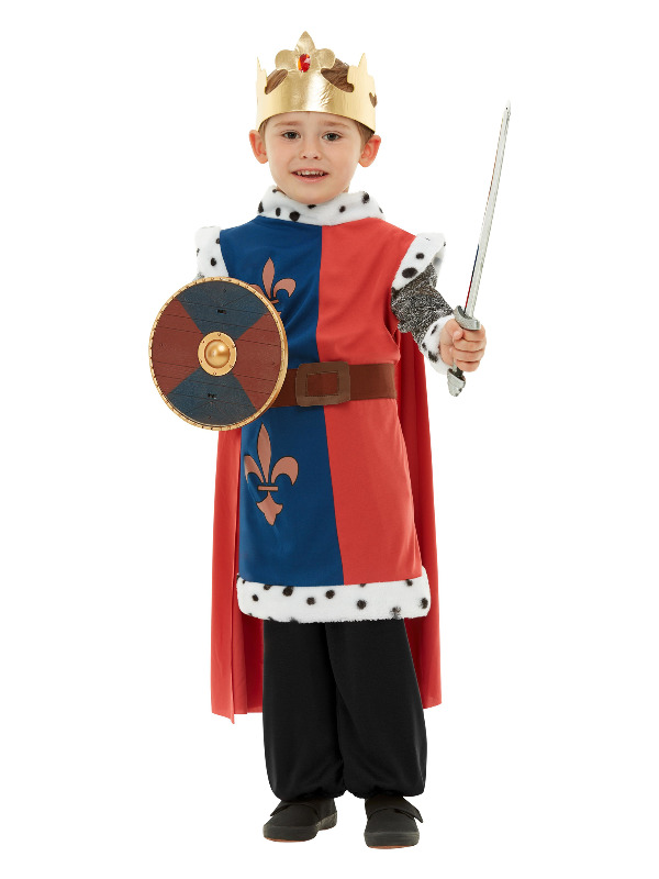 Weapons Set, Blue & Red, with Sword & Shield, 39cm/15in