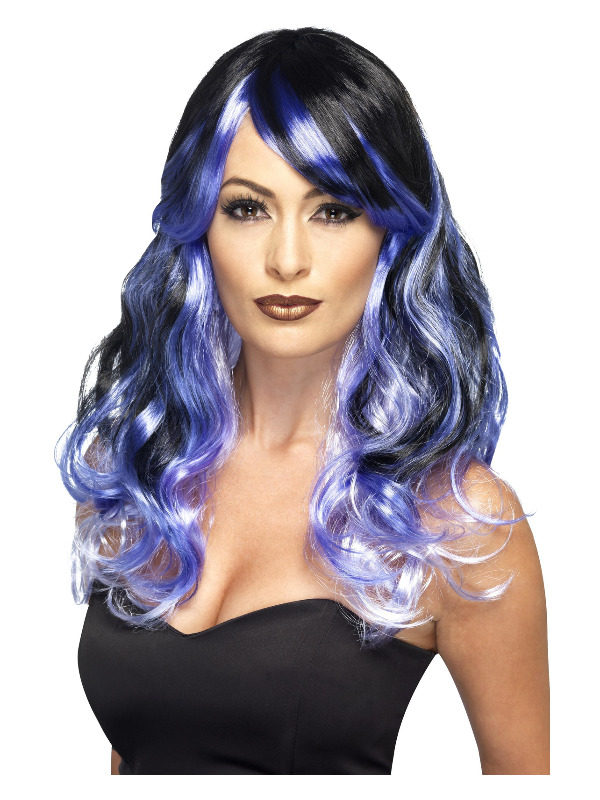 Ombre Wig, Midnight Siren, Purple & Black