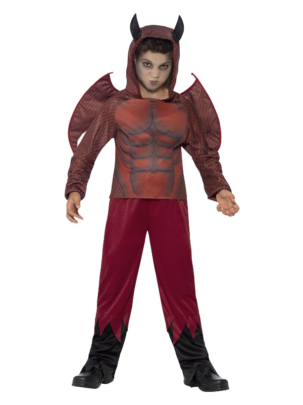 Deluxe Devil Costume, Red