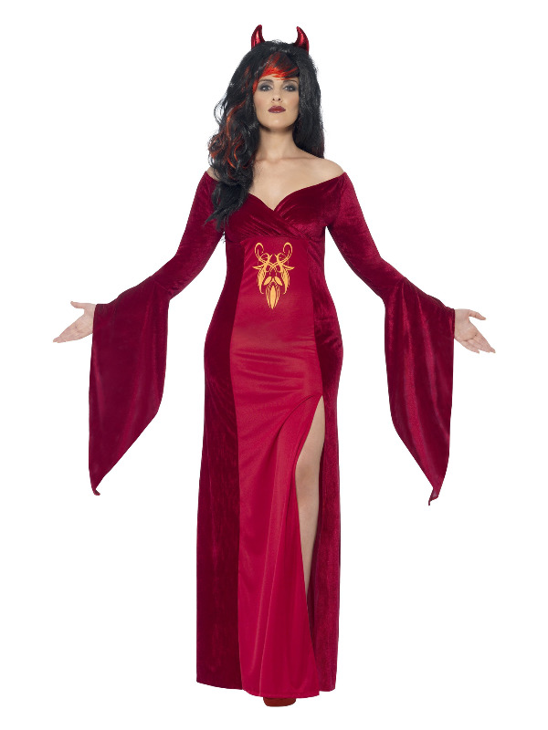 Curves Devil Costume, Red