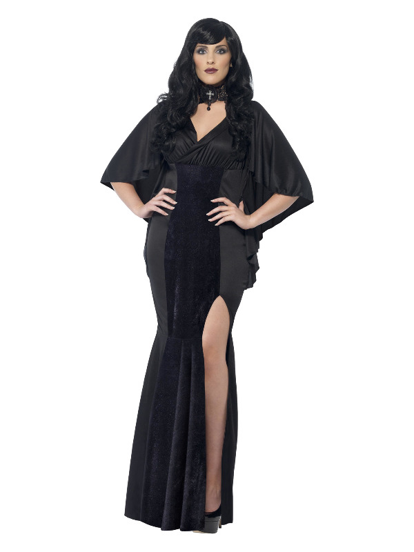 Curves Vamp Costume, Black