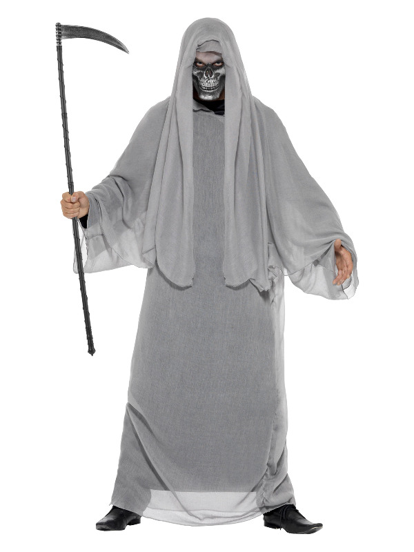 Grim Reaper Costume, Grey