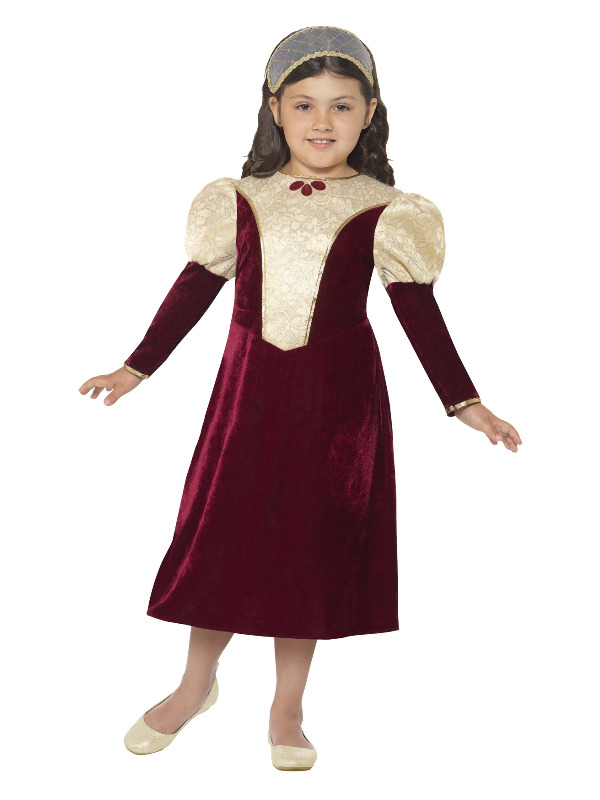 Tudor Damsel, Princess Costume, Purple